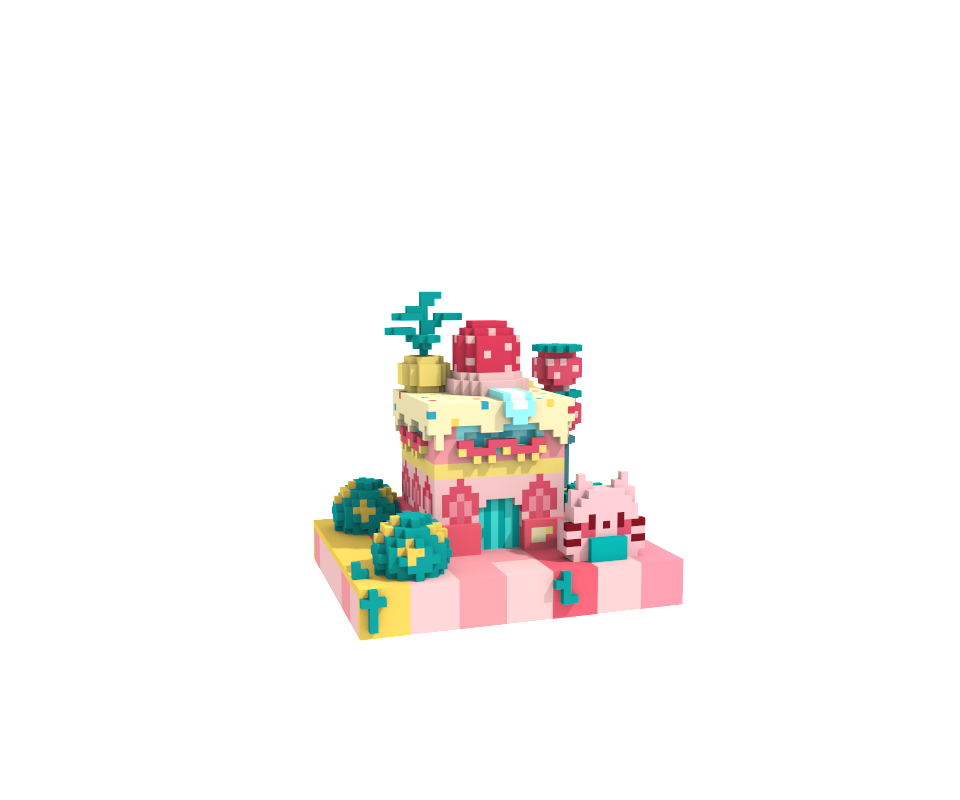 3D Perler Bead Pattern 2 | Printable 2.6mm Pixel Art Template2