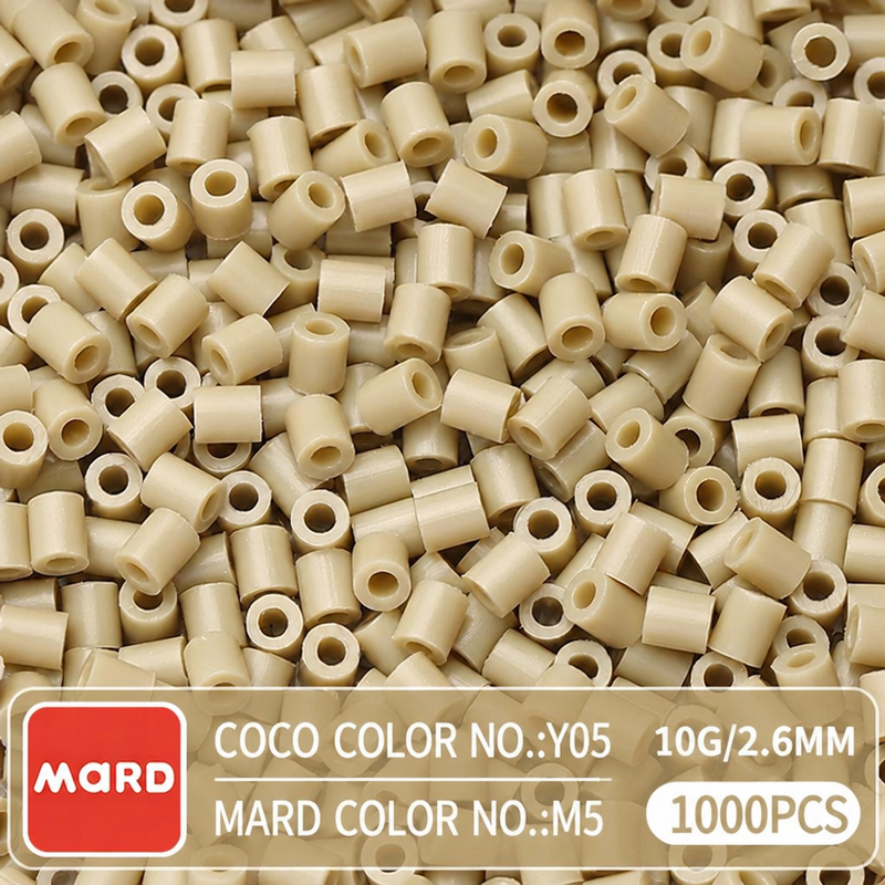 2.6mm Mini Fuse Beads Refill Pack, 10g About 1000Pcs Per Bag DIY Handmade Craft Beads M01-08