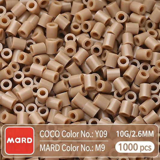 2.6mm Mini Fuse Beads Refill Pack, 10g About 1000Pcs Per Bag DIY Handmade Craft Beads M09-15