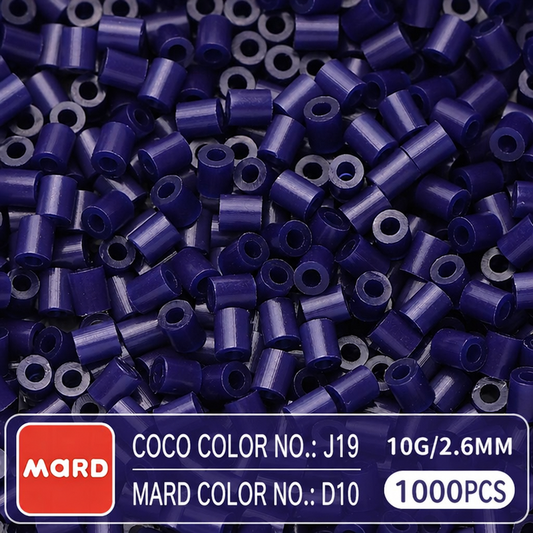 2.6mm Mini Fuse Beads Refill Pack, 10g About 1000Pcs Per Bag DIY Handmade Craft Beads D10-18